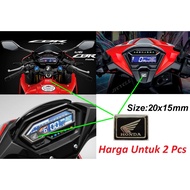 Honda Logo Emblem Sticker Epoxy RS150/RSX/CBR/Vario Sticker Timbul Logo Honda