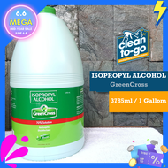 GREENCROSS 70% Isopropyl Alcohol with Moisturizers 1 Gallon (3.785 L) Green Cross Alcohol 1Gallon || CleanToGo