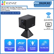 Ezviz CB2 4G 3MP Two Way Talk Motion Detection 4G LTE Battery Indoor Security CCTV Camera