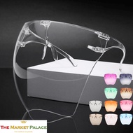 Colorful Face Shield Unisex Eye Shield Mask for Face Protectors Half Face Sun Glasses Shield Guard Anti-spray Face mask