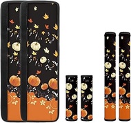 BYCHECAR Thanksgiving Maple Leaf Refrigerator Door Handle Covers Set of 6 Fridge Handle Cover Pumpkin Kitchen Appliance Handle Protector for Microwave Oven Dishwasher