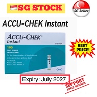 [🇸🇬 Stock] ACCU Check Instant 100s Test  Strips Expiry date: July 2027