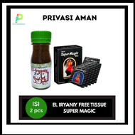 Minyak Daun Bungkus 3 Tiga Jari Al Iryaniy El Iryaniy 45 ml FREE TISSUE MAGIC - BISA BAYAR DI TEMPAT
