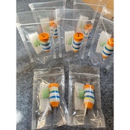 Poper Model Tin Buoy Set sabiki and Softlure Pelampung Pancing Fishing Accessories