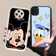 HK-15 Disney Shockproof Casing for Black and White Silicone Xiaomi Redmi Note poco 8 9 9S M2 Pro Max
