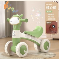 Children's Balance Car 1-2-3 Years Old Baby Scooter Children's Scooter Baby Walker Walker Four Wheels wxl63.22