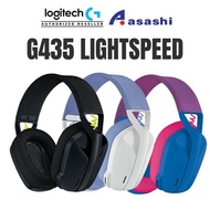 Logitech G435 Ultra-light Wireless Bluetooth Gaming Headset Black White 981-001051 981-001075