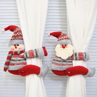Christmas Creative Curtain Buckle Cartoon Doll Decorations Hotel Restaurant Decoration Doll Hug Buck