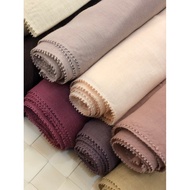 SHAWL COTTON EYELASH BORONG