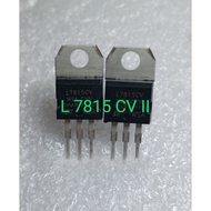 IC L 7815 II Transistor L7805CV Voltage Regulator ORIGINAL L7815 CV II