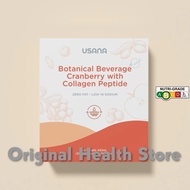 Original Genuine USANA Botanical Bev Cranberry w/Collagen Twin Pack