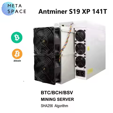 New Antminer S19XP 141Th/s 3032W Bitcoin Miner PSU Included BTC Miner Machine Bitmain S19XP BTC Mini
