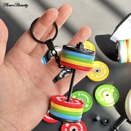 PERFECT SIZE WORKOUT GIFT: Approximately 39cm in diameter and 024"/6mm thick our workout keychain pr