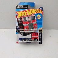 HW HOTWHEELS TRANSFORMERS OPTIMUSOriginal Prime SCREEN TIMEHW 2025