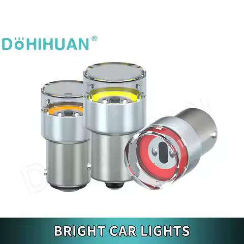 DOHIHUAN 2PCS 12V 24V 1156 BA15S P21W Led Bulb S25 R5W R10W Car Light 1157 BAY15D P21/5W Tail Parkin
