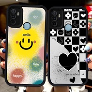 H43 Smiely Case Case for OPPO Reno 6 A74 5 F19 A95 F19S Find X3 Lite 5G