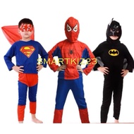 SgReadyStock: Superman,Spiderman, batman kids costume , halloween costume
