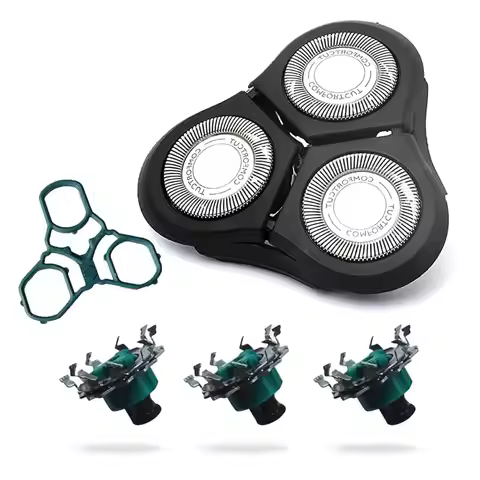 RQ11 Replacement Heads Compatible for philips Shaver Series RQ11/YS11,RQ1150, RQ1151, RQ1155, RQ1160