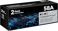 YQSLPBM 58A CF258A Toner Cartridge 2Pack