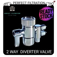 2 Way Water Faucet Diverter Valve , apdaptor, Elken,Coway, Cuckoo, LG,Filken Water Filter