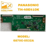 TH-49E410K PANASONIC TV TCON BOARD TH49E410K