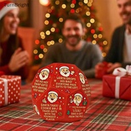 [TurnBright] Christmas Santa Swap Gift Exchange Dice,Hilarious Exchange Party Game Dice,Exchange Gif