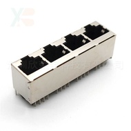 RJ45 Network Socket 5224-8P8C-1 x 4-All-Inclusive Multi-Port Network Socket Network Cable Interface 