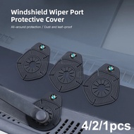 [Ready Stock] BMW 4/2/1pcs Universal Car Wiper Cover Windshield Wiper Arm Hole Silicone Protective C