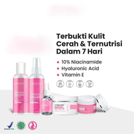 PAKET GLOWING ANIMATE INSTANT WHITENING SERIES 5IN1