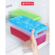 TOPTON Lion Star IT-9 Ice Cube Mold Box Ice Tray Stocker 005 Premium BPA FREE and Food Grade Ice Cub