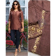 SHORT KURTIS RAYON MATERIAL