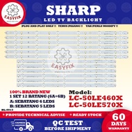 LC-50LE460X / LC-50LE570X SHARP 50 INCH LED TV BACKLIGHT ( LAMPU TV ) 50LE460X 50LE450M 50LE570X 50L
