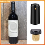 【Ready stock】 Wine Bottle Cork Bottle Cork 100pcs Heat Shrink Wine Bottle Stoppers Protective Cork f