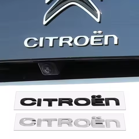 ABS Car Rear Trunk Badge Decal Sticker for Citroen C1 C3 C4 C5 DS3 DS4 DS5 Jumpy Berlingo Auto Modif