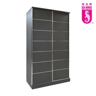 SEA HORSE Wardrobe with 2 Sliding Doors with 2 Drawers! Size 48'W*85"H*24"D Limited Time Offer ! (YHT-WAR-N-4803)