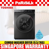 Toshiba TWD-BM105GF4S Combo Washer Dryer (9.5/7kg)(Water Efficiency - 4 Ticks)