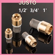 Brass Check Valve Brass Foot Valve Female Thread Brass Non-return Swing Valve