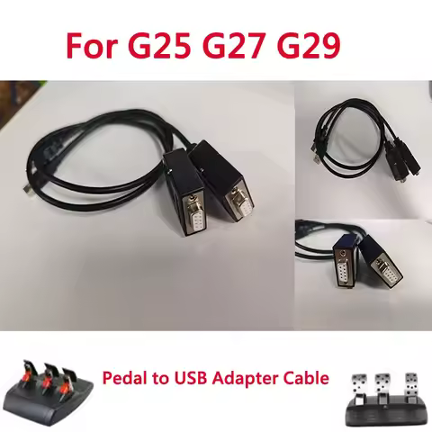G29 G27 G25 Pedal to USB Adapter Cable Converter for Logitech G29 G27 G25 pedal DIY Modification Par