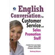 "ORIGINAL BOOK" English Conversation for Customer Service and Sales Promotion Staff