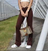 Shein brown flare pants