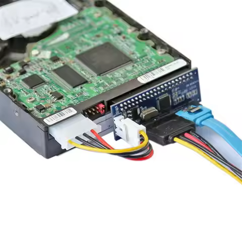 IDE To SATA Adapter IDE Female To SATA 7 3.5 HDD 40-Pin PATA TO SATA Card IDE/PATA To SATA Converter