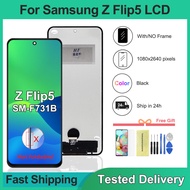 TFT LCD Display Touch Screen Digitizer Assembly For Samsung Z Flip 5 SM-F731B SM-F731U SM-F731F Comp