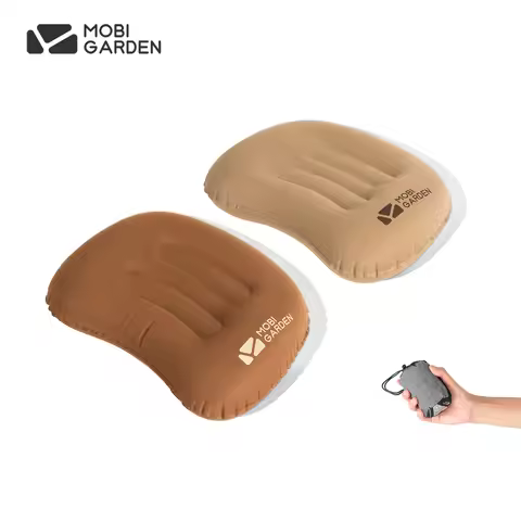MOBI GARDEN Outdoor Ultralight Camping Air Inflatable Pillow Portable Neck Lightweight Travel Pillow