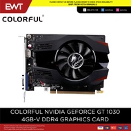COLORFUL NVIDIA GEFORCE GT1030 4GB-V DDR4 GRAPHICS CARD - 100% GENUINE