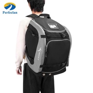 Perfeclan 65L Ski Backpack Large Capacity Carrying Bag Oxford Cloth Compartments for Skis Outdoor Tr