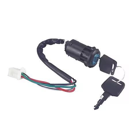 4-Wire Ignition Lock Key For Quad ATV Go Kart Pit Dirt Bike Moped Scooter Ignition Key