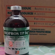 AMAN !! biopros tp inj 100 ml vitamin Sapi Kambing Domba