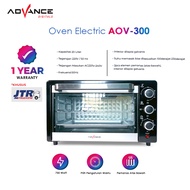 Electric Oven Advance AOV-300 Oven listrik Multifungsi 20L - 600W Hemat Listrik Api Atas Bawah