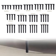 [lzdjlmy2ua] 4Pcs Foldable Table Leg Versatile Support, Furniture Legs Cabinet Feet Support Coffee T