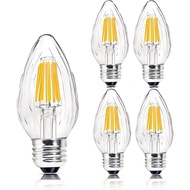 8W F15 Dimmable LED Light Bulbs Led Porch Light Bulb 80W Equivalent Daylight 4000K 800LM E26 Edison 